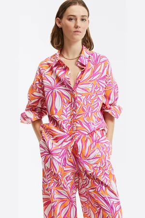 La Redoute Signatures Apolline Printed Oversized Shirt