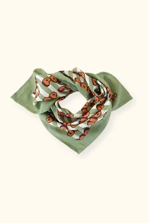 Apaches Collections Manika Small Scarf with Popcorn Print