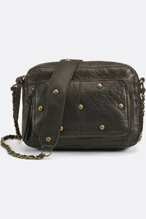 Pieces® Sandi Leather Bag