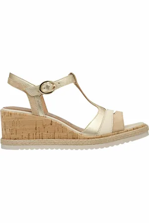Tamaris Wedge T-Bar Sandals
