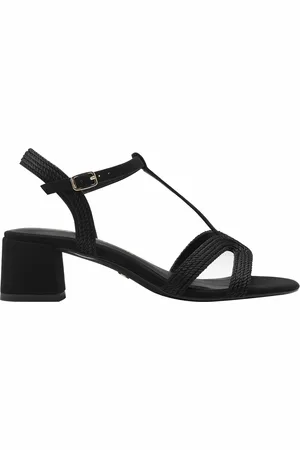 Tamaris T-Bar Shoes with Low Heels