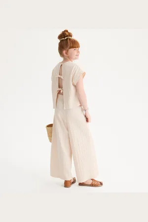 La Redoute 2-Piece T-Shirt and Trousers Outfit