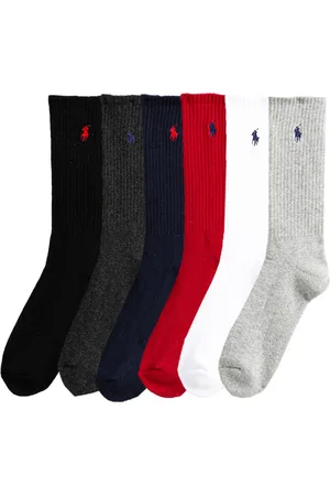 Ralph Lauren Pack of 6 Pairs of Socks in Cotton Mix