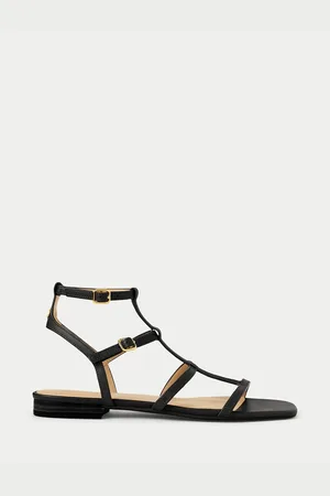 Ralph Lauren Everley Leather Sandals