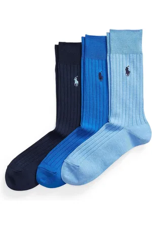 Ralph Lauren Pack of 3 Pairs of Socks in Egyptian Cotton