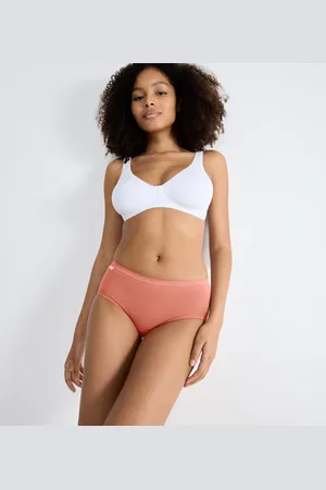Sloggi Basic+ Knickers with High Waist in A Set of 4