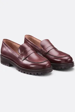 La Redoute Signature Arlette Loafers in Smooth Leather