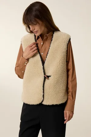 Leon & Harper Vallos Sherpa Reversible Gilet