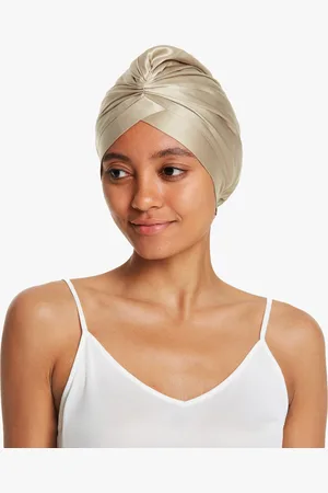 Lilysilk Silk Hair Bonnet Mulberry Silk Anti-Allergy Retro-Style Sleep Cap