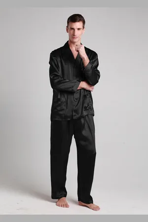 Lilysilk Silk Pajamas For Men Xs With Contrast Piping