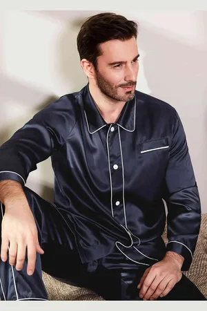 Lilysilk Silk Men Pajamas Set M Cool And Natural