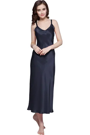 Lilysilk Silk Nightwear Flatter Your Body Long-Length Silk Fitted Nightgown S