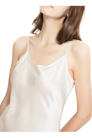 Lilysilk Chemise Nighties 22 Momme Silk Soft Pullover Slip Nightdress L