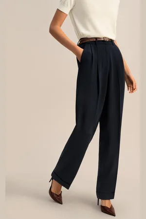 Lilysilk Silk Trousers Womens Premium Silk Perfect Wardrobe Staples Elastic Waistband Trouser 6