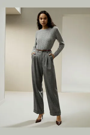 Lilysilk Wool Jumper Women Merino Wool Cozy Cable Knit Jumpers S