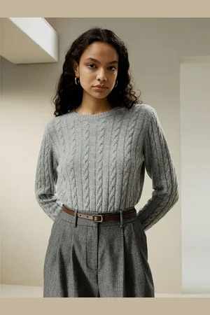 Lilysilk Wool Jumper Womens Wool Cashmere Ultimate Luxury To Your Skin Preppy Style Inspired Sweater M