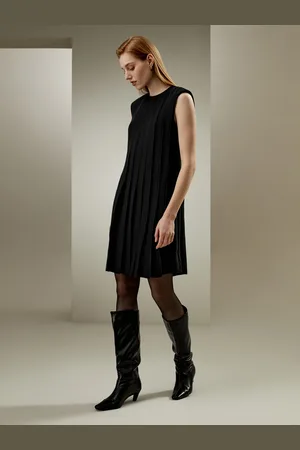 Lilysilk Silk Dress Sleeveless Padded Shoulders Wardrobe Must-Have 2