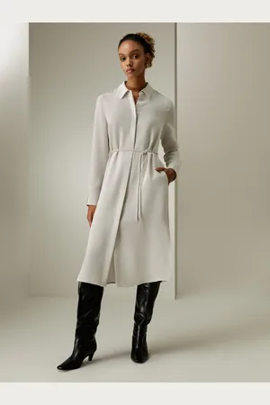 Lilysilk Silk Shirt Dresses For Women Pure Silk Crisp Cut Luxury And Elegant United Kingdom S