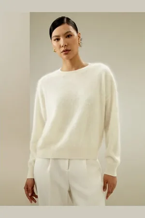 Lilysilk Cashmere Sweatshirt Womens Premium Cashmere Perfect For Any Occasion Casual L