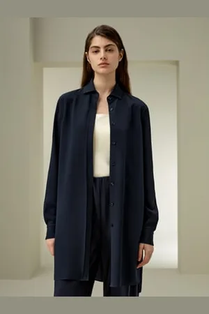 Lilysilk Silk Shirt Women Layered Styling Basic L