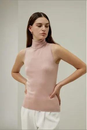 Lilysilk Silk Tops For Ladies Turtleneck Design Effortless Femininity L