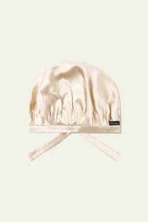 Lilysilk Silk Sleep Caps Premium Silk Elastic Band In The Back Preventing Breakages