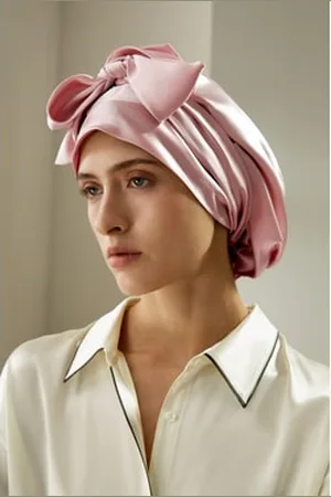 Lilysilk Silk Bonnet Premium Silk With Tie Gentle On Delicate Hair