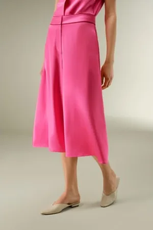 Lilysilk Silk Culotte Pants Premium Silk Handmade Versatile For Work Wear