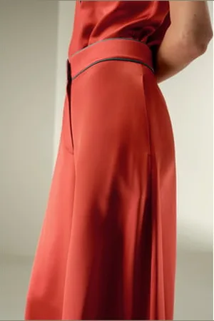 Lilysilk Heavyweight Silk Culottes Pure Silk Side Pockets Wardrobe Must-Have