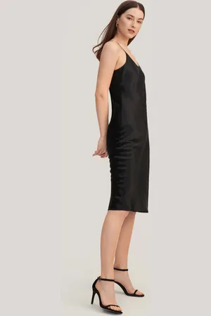 Lilysilk Long Silk Dress Womens Pure Silk Perfect Wardrobe Staples Slim Fit Silk Dresses 6