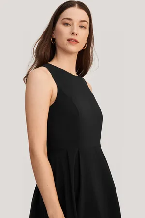 Lilysilk Silk Dress Versatile For All Occasions Vintage Round Neck Silk Little Dress