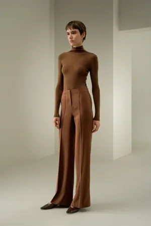 Lilysilk Silk Wide Leg Pants Natural Silk Flattering Silhouette Elegant United Kingdom 18