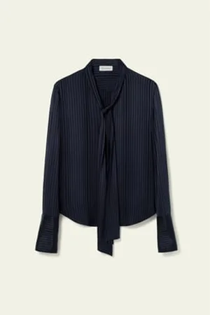 Lilysilk Silk Blouse Women Pure Silk Detachable Ribbon Chic L