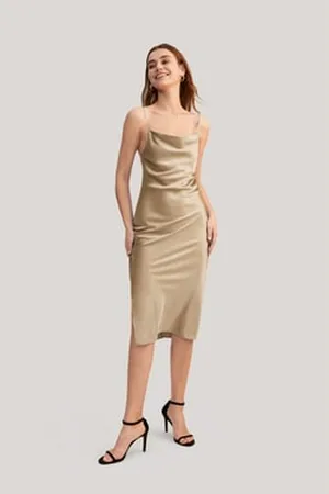 Lilysilk Silk Dress Quality Silk Cowl Neck Wardrobe Must-Have United Kingdom
