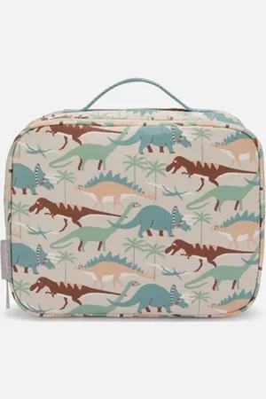 SOPHIE Cotton Canvas Lunch Bag Dinosaur Camo