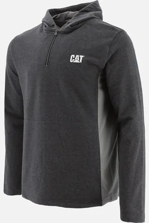 Caterpillar Unisex Adult Coolmax Hoodie - - Size: Regular/36/10/8