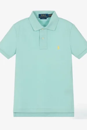 Ralph Lauren AQUA POLO SHIRT 703632