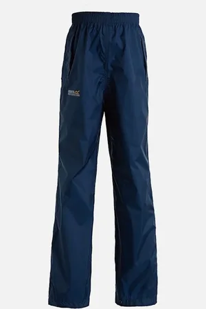 Regatta Great Outdoors Kids Boys Adventure Tech Pack It Waterproof Overtrousers - - Size: 3 years/4 years