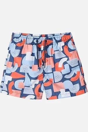 Mayoral Boys Navy Print Swim Shorts - Size: 3 years