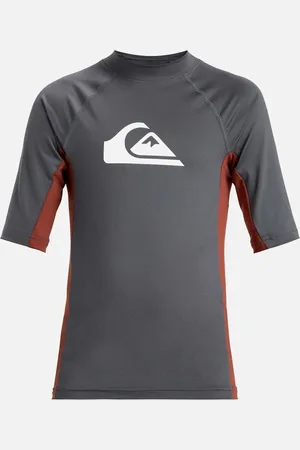 Quiksilver Kids Comp Youth Short Sleeve Rash Vest - - Size: 4 years/2 years/3 years