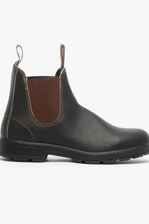 Blundstone 500 Unisex Leather Classic Chelsea Boots Stout - Size: 10/10