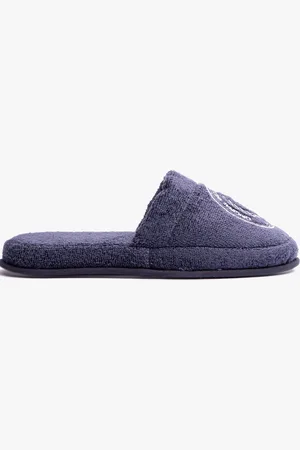 GANT CREST Unisex Mule Slippers Marine - - Size: 5.5/5/2/2.5/3/3.5/4/4.5/7/7.5/8/8.5/5/5.5/6.5/6