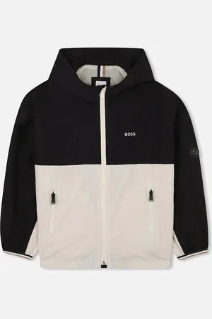 HUGO BOSS Boss Kids Hooded Jacket - Size: 4Y