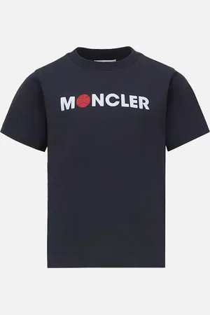 Moncler Kids Baseball Logo T-shirt - Size: 4Y