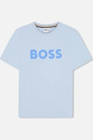 HUGO BOSS Boys Pale Logo T-Shirt - Size: 4 years