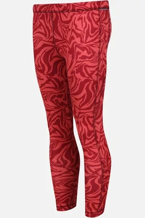 Regatta Childrens/Kids Barlia Zebra Print Winter Leggings - - Size: 5 years/6 years