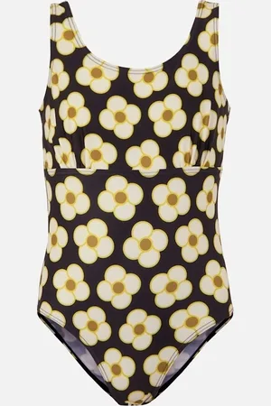 Regatta Girls Orla Kiely Spinning Flower One Piece Swimsuit - - Size: 3 years/4 years
