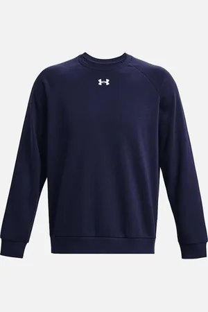 Under Armour Unisex Adult Rival Fleece Crew Neck Sweatshirt - - Size: Regular/36/10/8
