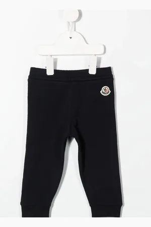 Moncler Kids Cuffed Striped Joggers - - Size: 12-18M