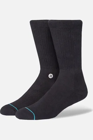 Stance Icon Socks 3 PACK - /White - Size: 4/5/4.5/5.5/5/5.5/6.5/7/6/7.5